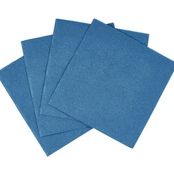 Serviette carrée bleu canard 2 plis en papier x40 < Gifi Hot