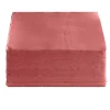 Serviette carrée rouge 2 plis en papier x40 < Gifi Clearance