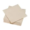 Serviette carré unie blanc lin 2 plis en papier x50 < Gifi Sale