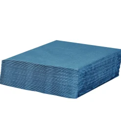 Serviette carré unie bleu canard 2 plis en papier x50 < Gifi Clearance