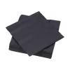 Serviette carré unie noire 2 plis en papier x50 < Gifi Online