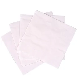Serviette carré unie rose pâle 2 plis en papier x50 < Gifi New