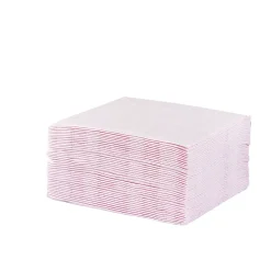 Serviette cocktail carrée rose pâle 2 plis en papier x40 < Gifi Sale