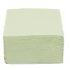 Serviette cocktail 25x25cm papier tex touch vert olive x40 < Gifi Clearance