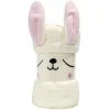 Serviette de bain enfant lapin beige et rose 70x140cm < Gifi