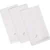 Serviette de table qualité premium blanche 45x60cm 100% coton x3 < Gifi Best