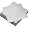 Serviette en papier argenté x 40