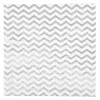 Serviette en papier motif zig zag noir et blanc x 16 < Gifi Online