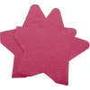 Serviette en papier étoile rouge x10