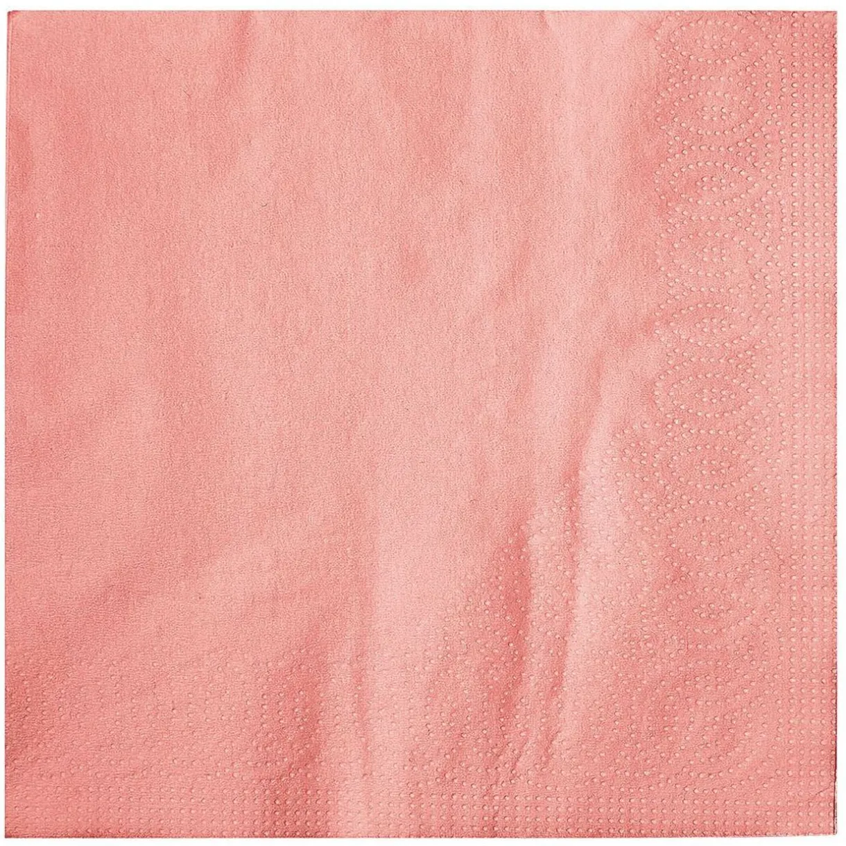 Serviette en papier uni corail x100 < Gifi Discount