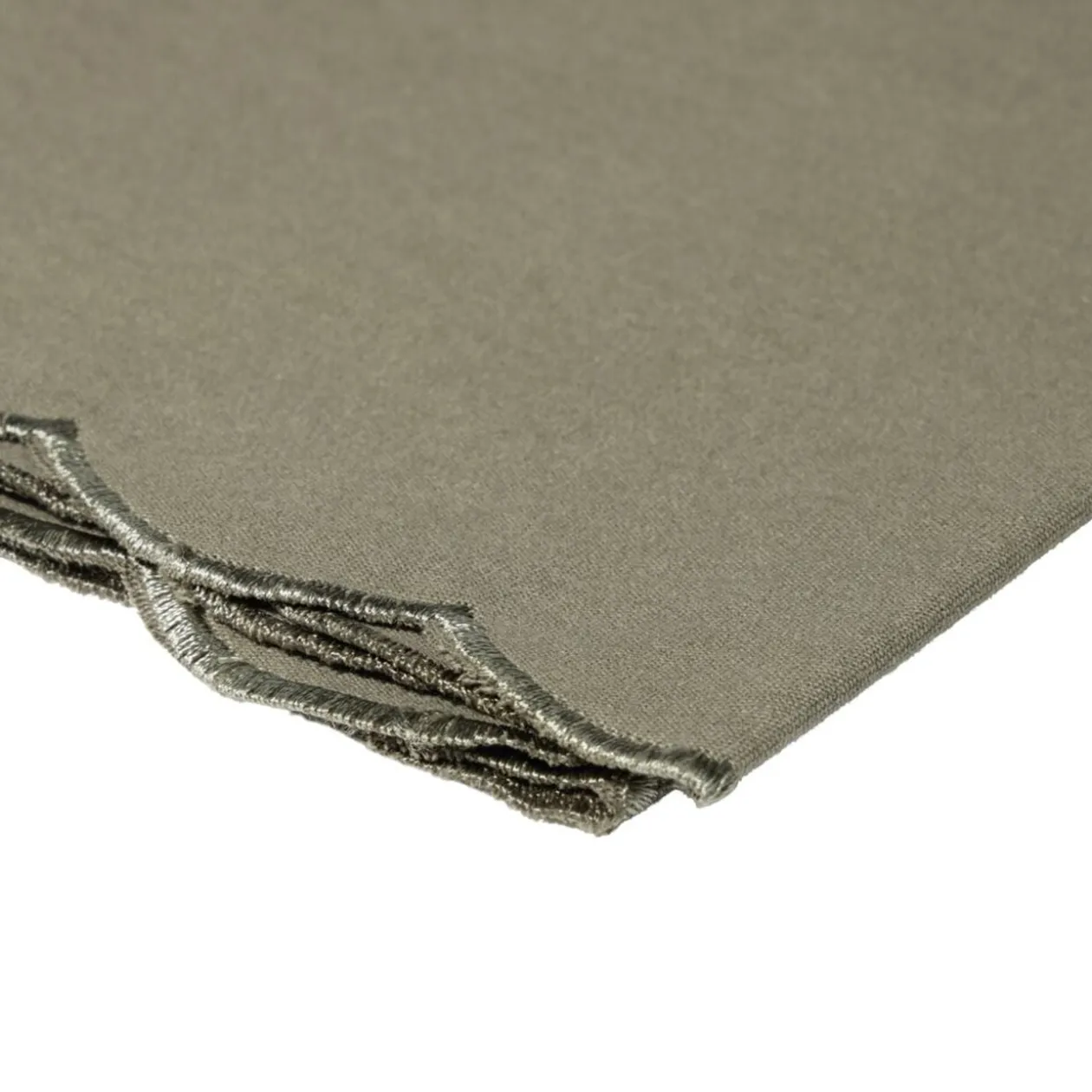 Serviette en tissu X4 pcs L44X44Xép.0,1 cm coloris assortis
