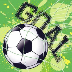 Serviette jetable design Football x20 < Gifi Best