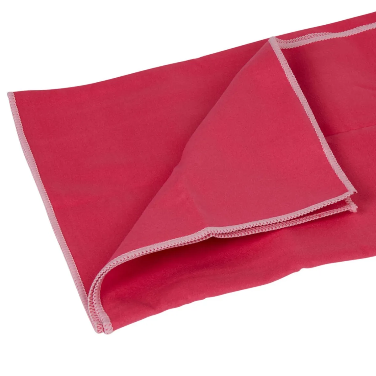 Serviette microfibre rose 60 x 85 cm < Gifi