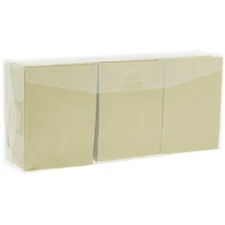 Serviette origami en papier doré x12 < Gifi Online