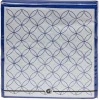 Serviette papier blanche motif rosace bleu x20 < Gifi Clearance