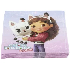 Serviette papier Gabby Chat 33x33cm x20 < Gifi New