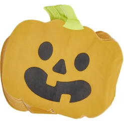Serviette papier Halloween forme citrouille orange x20 < Gifi Hot
