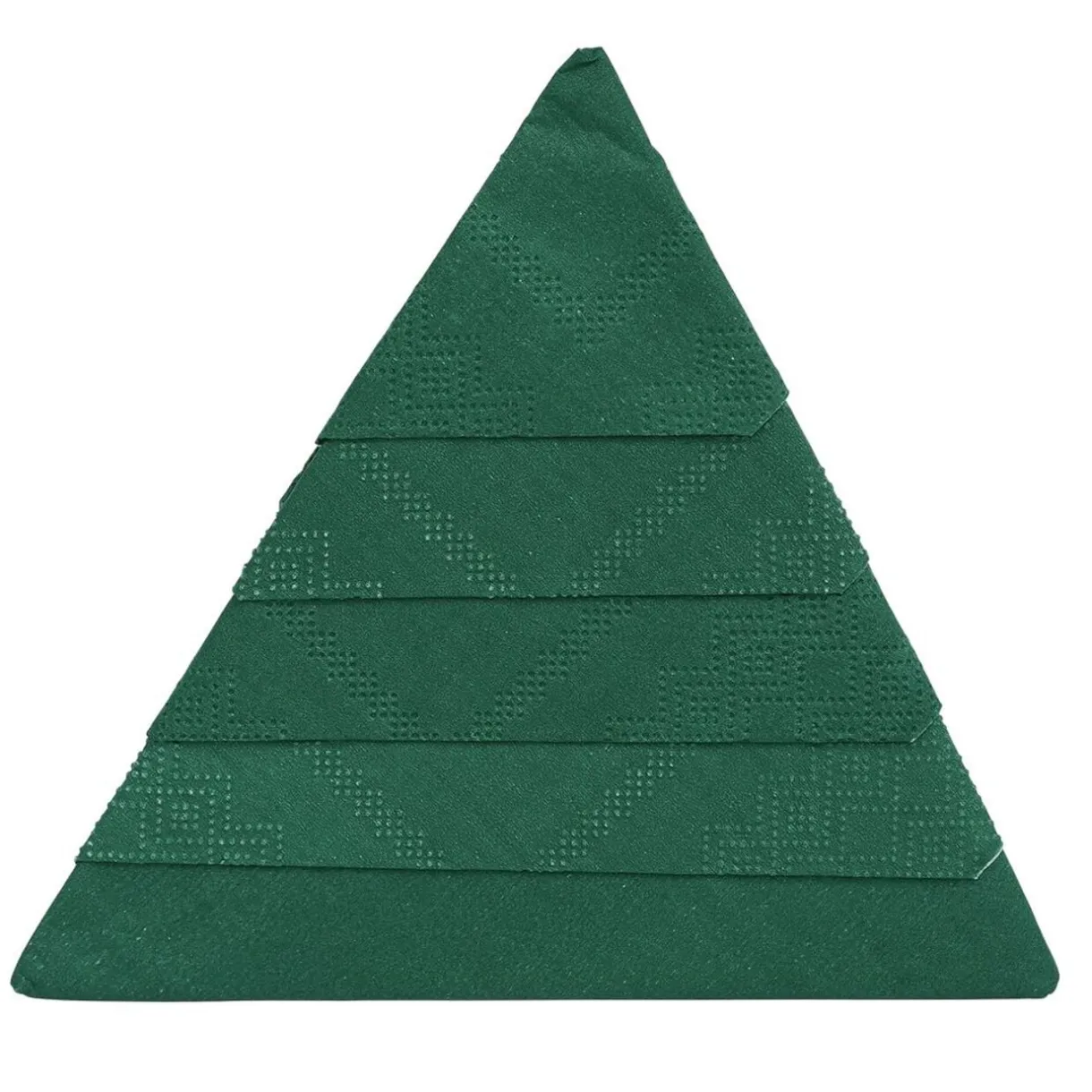 Serviette papier Noël sapin vert x10 < Gifi Discount