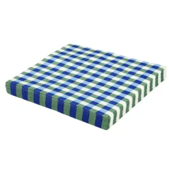 Serviette papier x20 carreaux blanc et bleu 33x33cm < Gifi Clearance