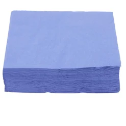 Serviette papier 33x33cm bleu nuit x50 < Gifi