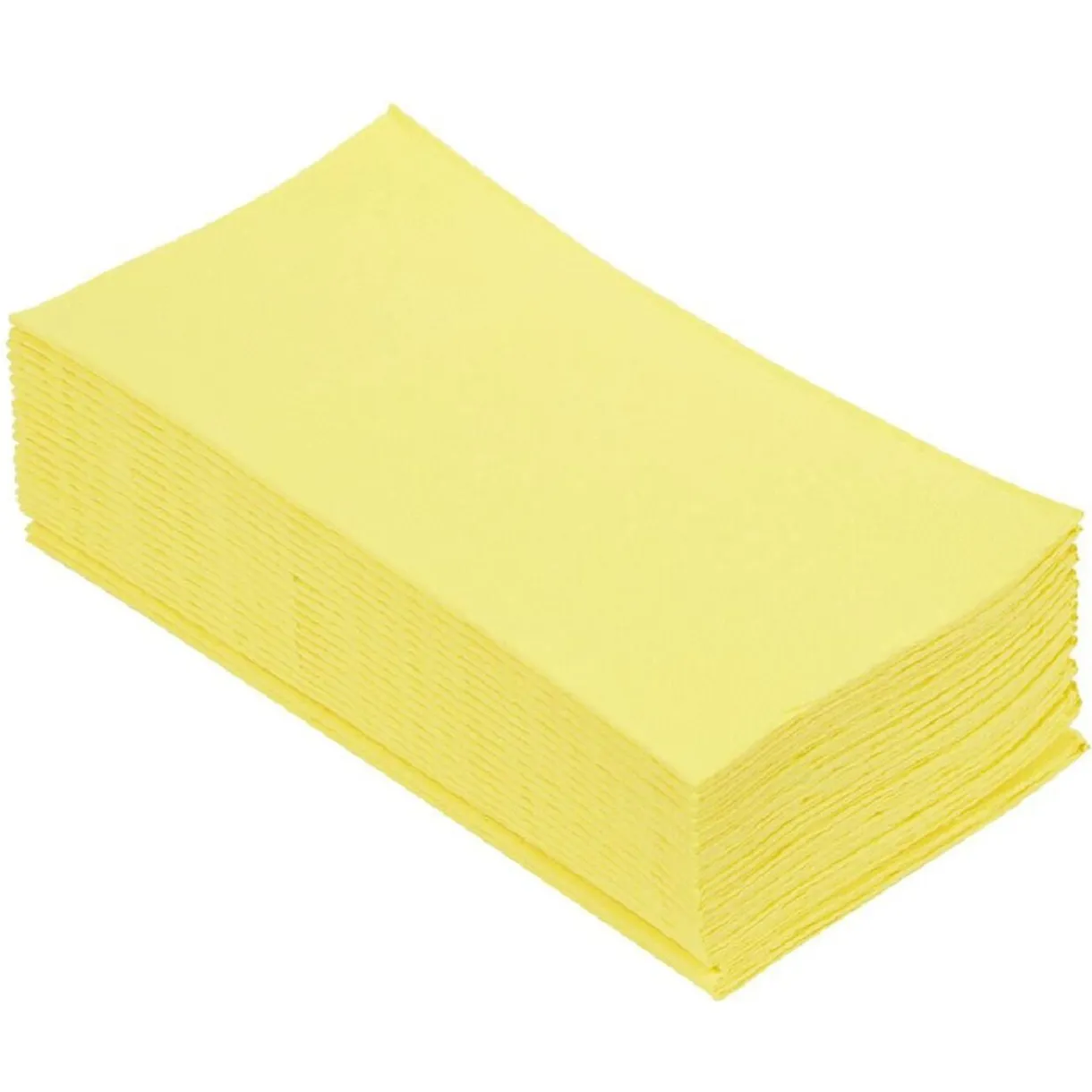 Serviette range couverts 40cm jaune canari x20 < Gifi Sale