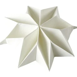 Serviettes x 10 prépliées forme flocon de neige < Gifi Sale