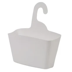 Serviteur de douche à suspendre blanc
