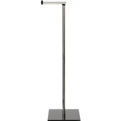 Serviteur WC métal gris