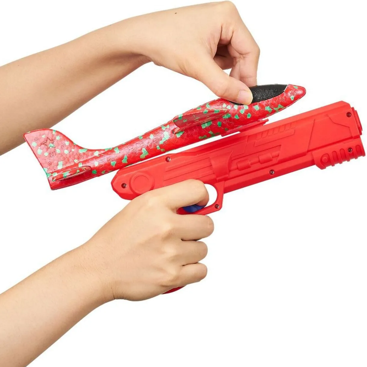 Set avion avec pistolet lanceur L.23cm < Gifi Best