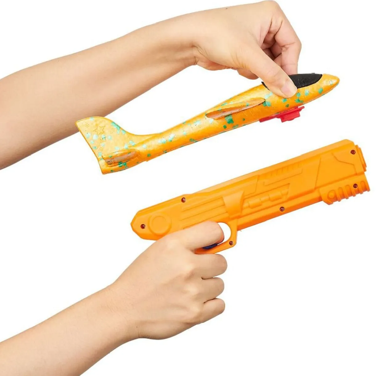 Set avion avec pistolet lanceur L.23cm < Gifi Best
