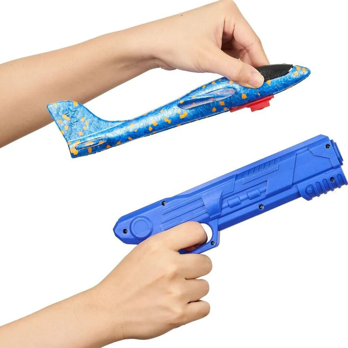 Set avion avec pistolet lanceur L.23cm < Gifi Best