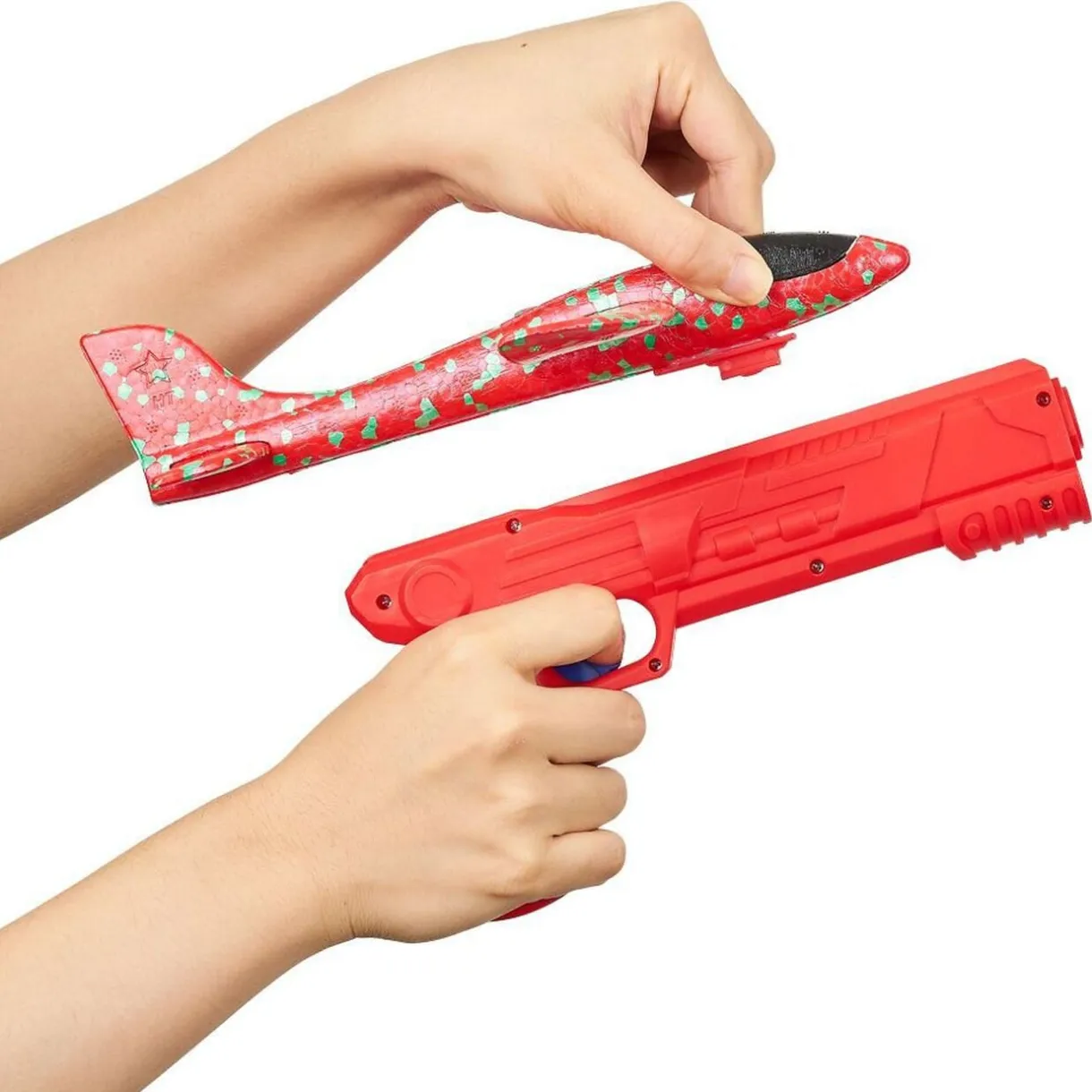 Set avion avec pistolet lanceur L.23cm < Gifi Best