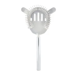 Set à cocktail acier avec support bois 6 pièces