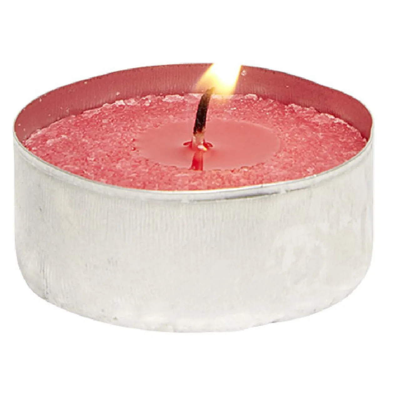 Set de 12 bougies chauffe-plats Rouge