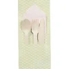 Set de couverts en bois dans pochon < Gifi
