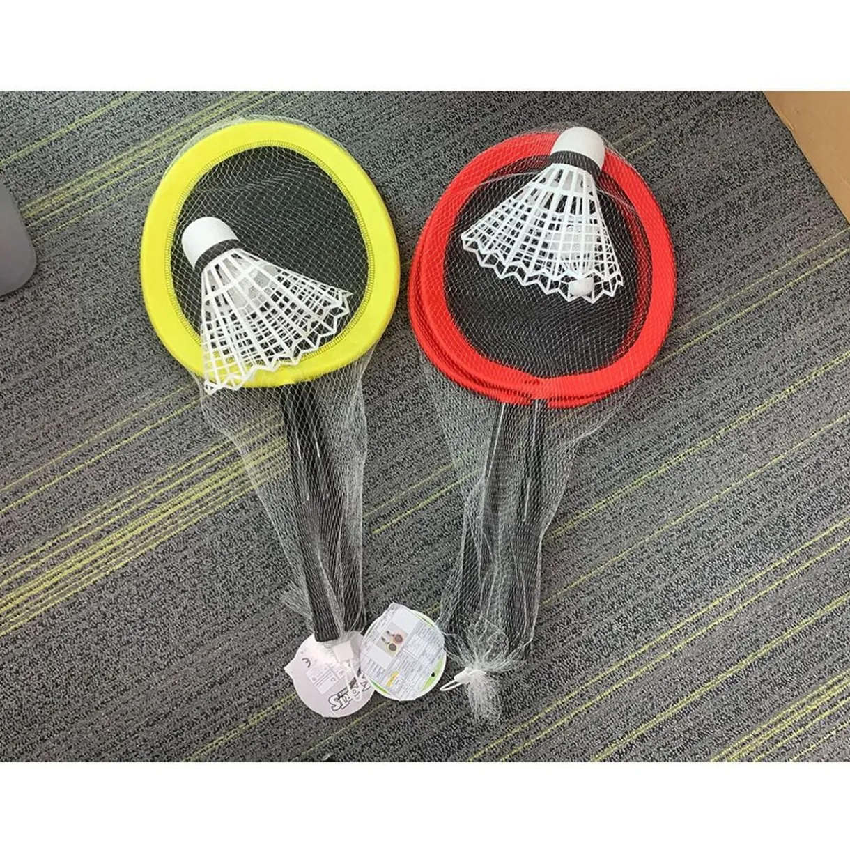Set de raquettes XL 2 raquettes + 1 volant + 1 balle < Gifi Online