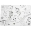 Set de table coloriable licorne Funny Mat polypropylène 48x33,5cm