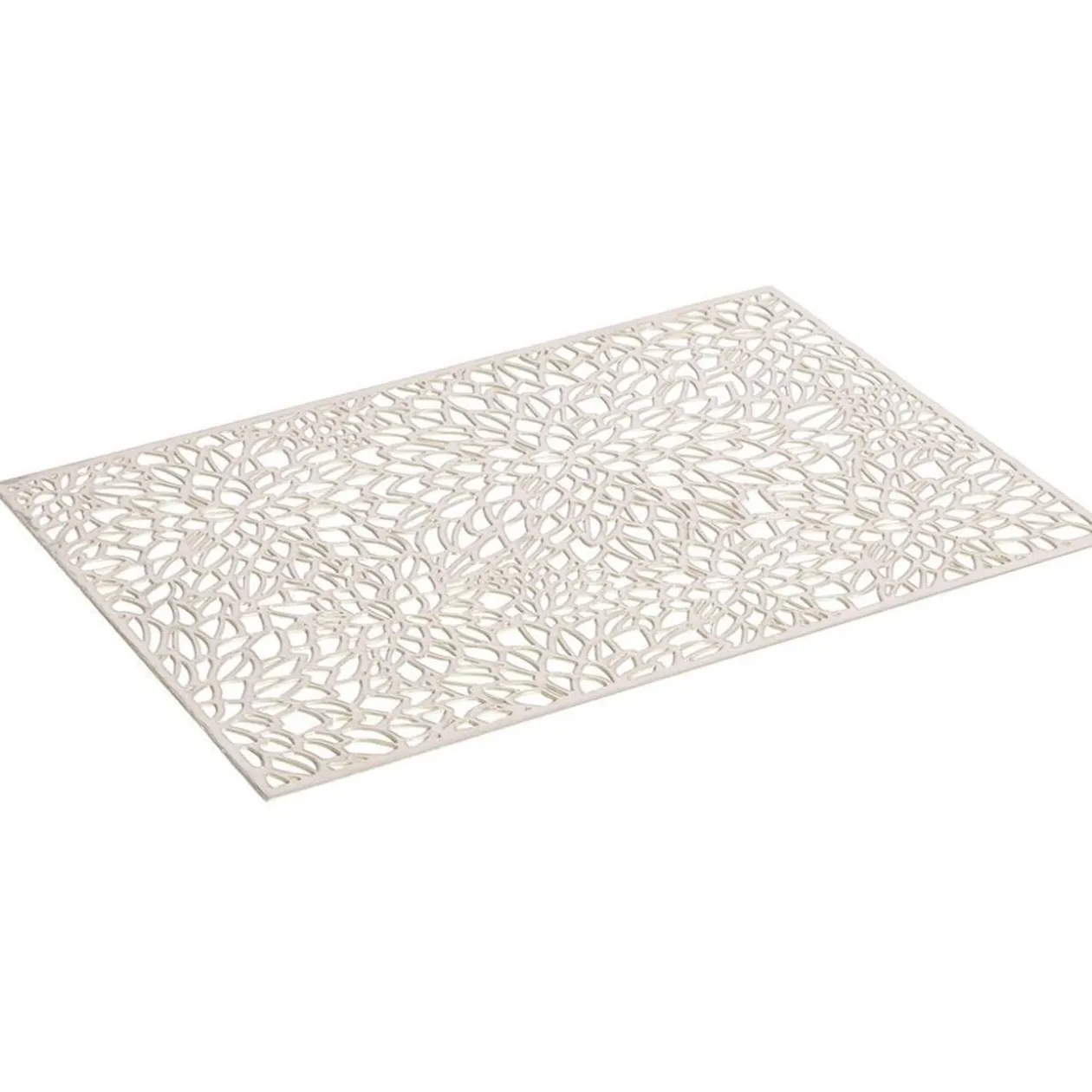 Set de table déco design ajouré doré 30x45cm x2