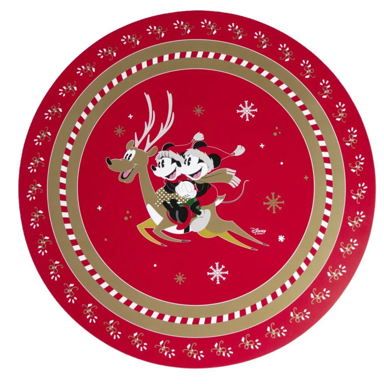 Set de table Disney Mickey Ø35cm - rouge ou vert < Gifi Best