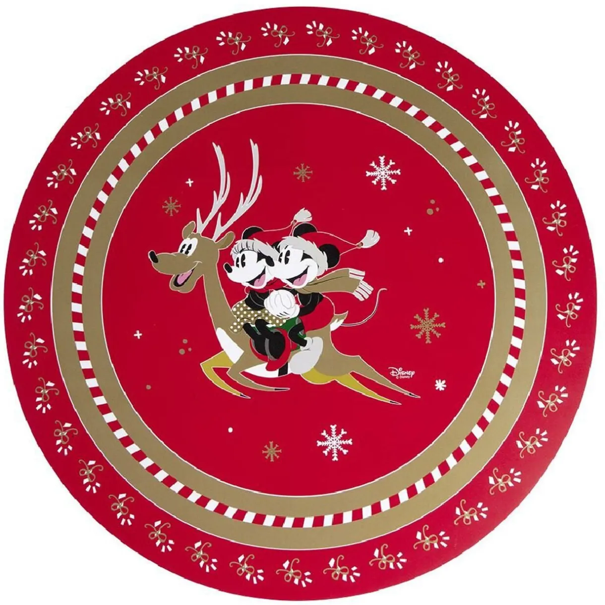 Set de table Disney Mickey Ø35cm - rouge ou vert < Gifi Best