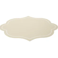 Set de table plastique forme arabesque 34x44cm (2 modèles)