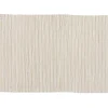 Set de table rectangulaire en bambou blanc