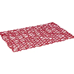 Set de table rectangulaire filaire rouge < Gifi Discount