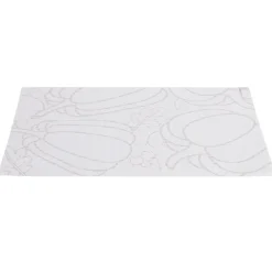 Set de table rectangulaire plastique motif citrouille marron 30x45cm < Gifi Clearance