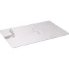 Set de table rectangulaire plastique effet marbre