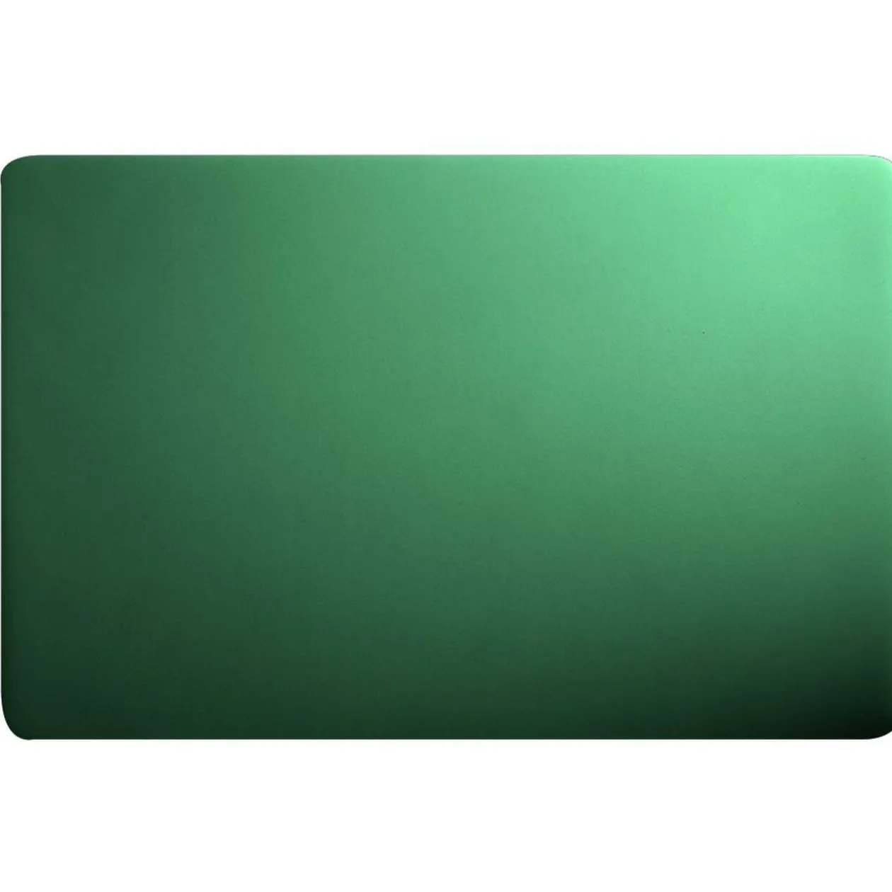 Set de table rectangulaire plastique vert clair uni