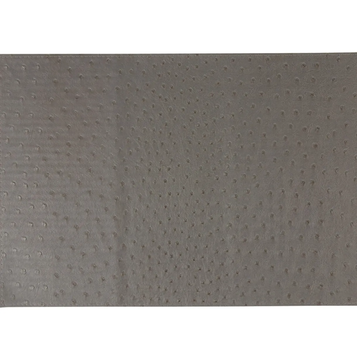 Set de table rectangulaire plastique marron effet peau d'autruche < Gifi Best