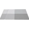 Set de table rectangulaire plastique blanc et gris < Gifi Clearance