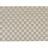 Set de table rectangulaire plastique effet tressé uni marron < Gifi Discount