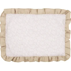 Set de table rectangulaire polyester Indie floral beige et taupe 34x46cm < Gifi New